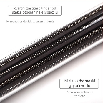 Grijačka šipka za akvarij, kvarcno staklo, 50–500W, 0,5 kg, brend Chuangning