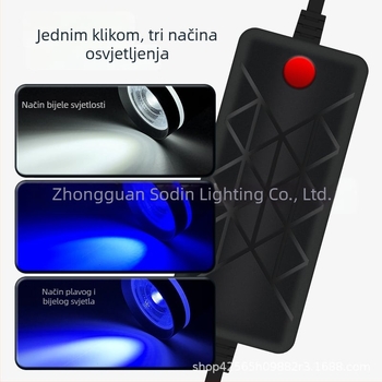 LED klips lampica za akvarij za uzgojni tank, aluminijski spoj, 16W, osvjetljenje za rast, brenda Yikeda