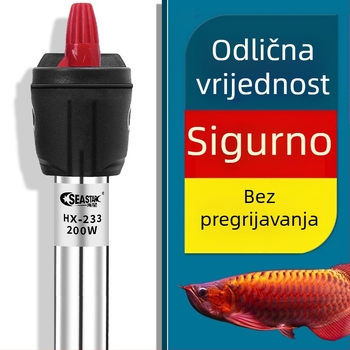 Nerđajući čelični grijač za akvarij s automatskom regulacijom temperature, otporan na eksplozije i energetski učinkovit