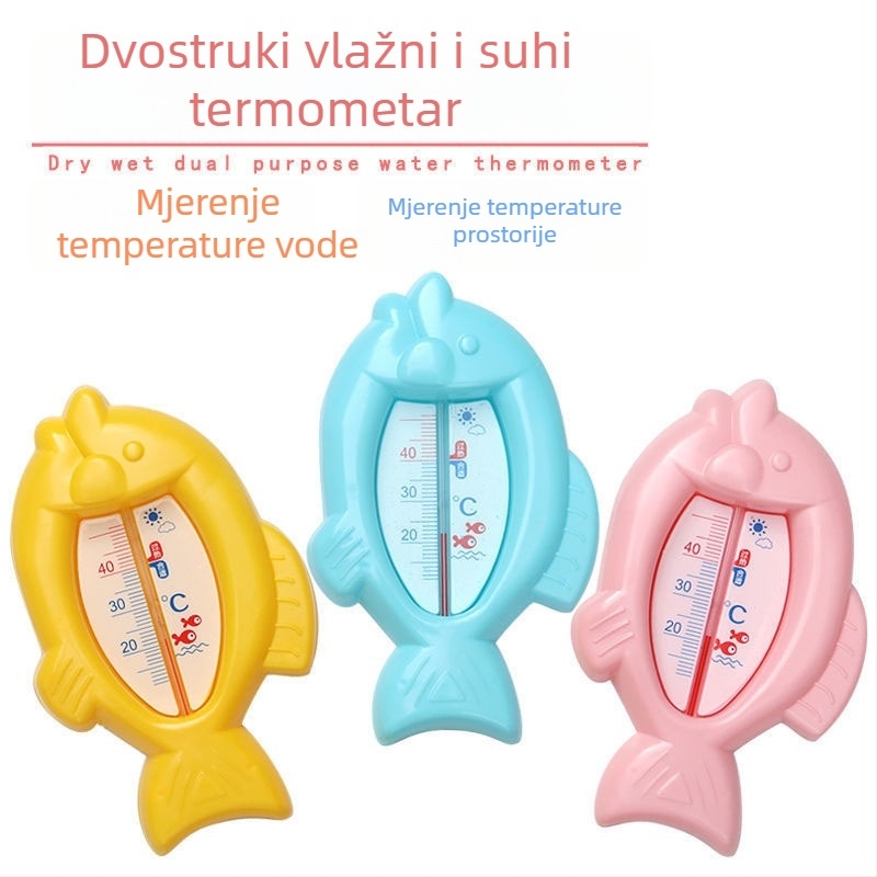 Dječji termometar za vodu — Morning Butterfly, rezolucija oko 1°C, kutija od 400 komada, Europa