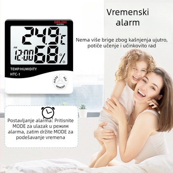 Delixi sobni termometar, 0,1°C rezolucija