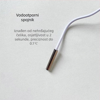 Termometar za vodu za bebinu kupku s digitalnim prikazom, vodootporan, Bobo