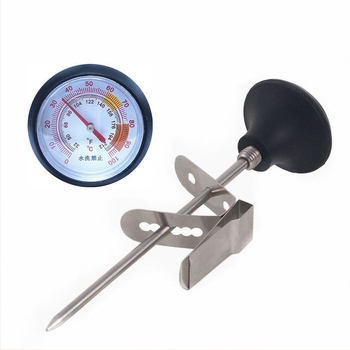ComeMore kuhinjski termometar od nehrđajućeg čelika za mlijeko, kavu i vodu – prilagodba proizvodnje, licencirana privatna oznaka, 300 kom u kutiji