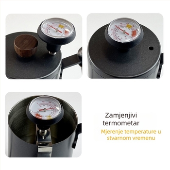 ComeMore kuhinjski termometar od nehrđajućeg čelika za mlijeko, kavu i vodu – prilagodba proizvodnje, licencirana privatna oznaka, 300 kom u kutiji