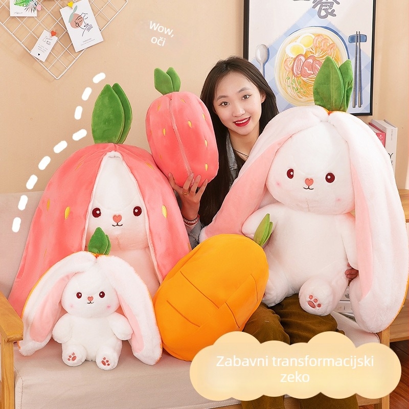 Zeko pliš lutka - kratki pliš, PP pamuk punjenje, životinjska tema (za uzrast 14+)