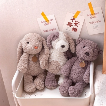 Plush zeka s dugim ušima od Northern Light, punjenje PP pamukom i južnokorejski velur pliš.