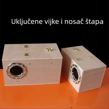 Drvena horizontalna kutija za uzgoj budgerigara, Chengxi