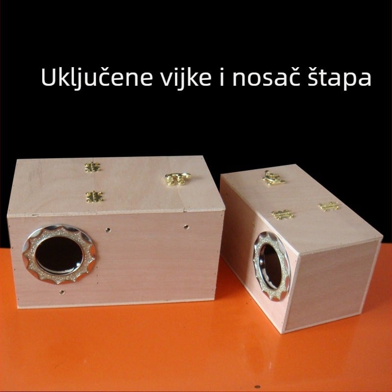 Drvena horizontalna kutija za uzgoj budgerigara, Chengxi