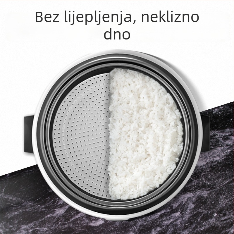 Silikonska podloga za kuhanje riže, protiv izgaranja, okrugla, jednobojna