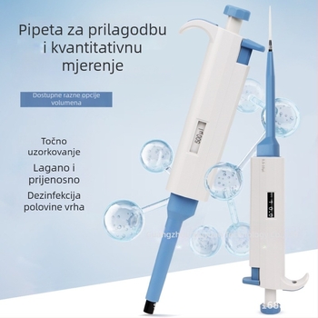 Jednokanalna podesiva pipeta, model YY11-YY31, masa 0,2 g