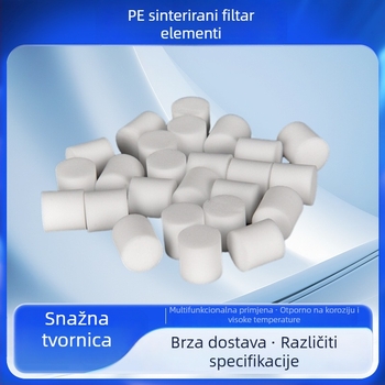 Filter element za pipetnu vrh, PE sinterirani filter, Yuqing marka
