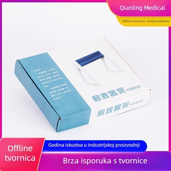 A- oblik pipetnog stalka, dvostrani plastični dijagonalni stalak, 3/4/5/6 rupa, porijeklo Jiangsu, proizvođač Qianling