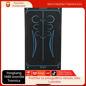 Podloga za ab wheel s amortizacijom, protukliznom površinom, od pjene