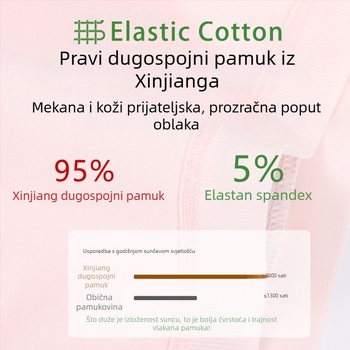 Ženske menstrualne gaćice od pamuka sa srednjim strukom, zaštita od curenja, produženi prepona s modalnom podlogom