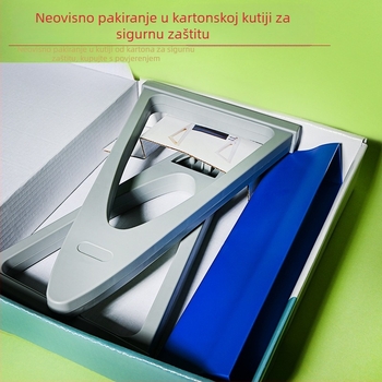 A-tipu dvostrani plastični nagnuti stalak za pipete