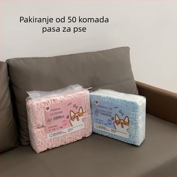 Psi period pantalone – poliester, podrijetlo Shandong, marka Cute cub, casual stil