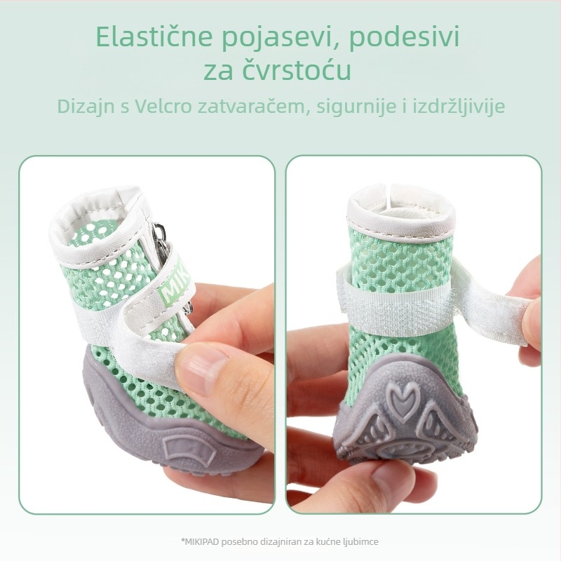 Gumene tenisice za pse — univerzalna prilagodba, topla zaštita za kućne ljubimce, marka Zuo Shuai, model 1007053218