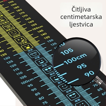Mat za test stajnog skoka — protuklizna podloga, kućna uporaba, za djecu, sportska podloga, od kvalitetnog materijala
