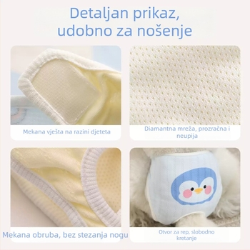Pantalone za pse tijekom razdoblja – poliester, crtani stil, proizvedeno u Kini, nije uvezeno