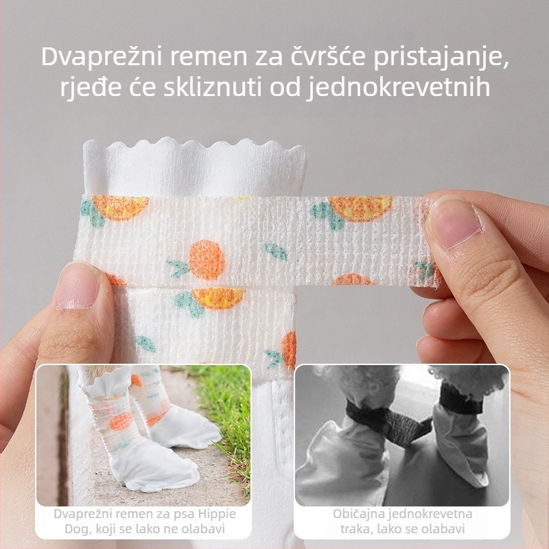 Jednokratne navlake za šape pasa — protuklizne, otporne na habanje, vodootporne, od netkanog materijala