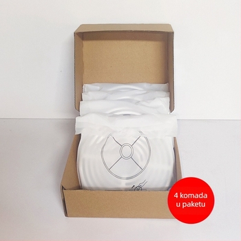 YXPET filtr za posudnik vode za kućne ljubimce s aktivnim ugljenom, model YPD-C005, paket od 4 komada, za pse i mačke