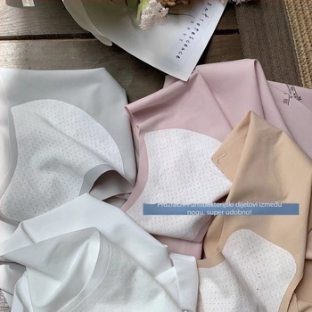 Ženske gaćice od Ice Silk, srednji dio struka, jednobojne, 80–90% najlon, prozračan, antibakterijski