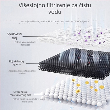 Pametna fontana za vodu za kućne ljubimce, za pse i mačke, odvojiva, 1100 g, model Smart