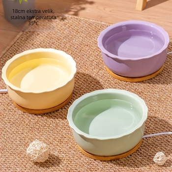 Keramički posuda za vodu za mačke s konstantnom temperaturom grijanja i velikim kapacitetom, branda Bomeitao