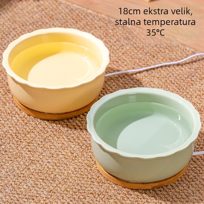 Keramički posuda za vodu za mačke s konstantnom temperaturom grijanja i velikim kapacitetom, branda Bomeitao