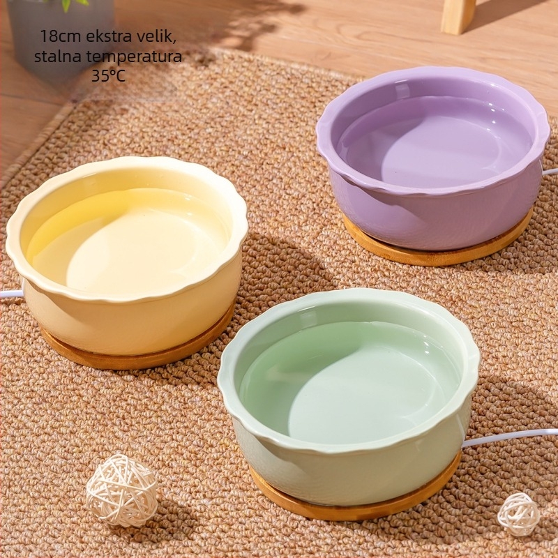 Keramički posuda za vodu za mačke s konstantnom temperaturom grijanja i velikim kapacitetom, branda Bomeitao