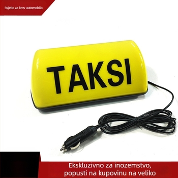 Taxi krovno svjetlo OLT-2910, magnetska baza, LED 3W, 12V, 500 lm