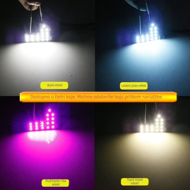 Krovno LED svjetlo za auto 2835, 12V, snaga 0,2, kompatibilno s Honda modelima.