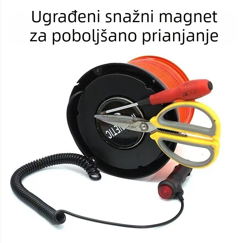 Policijsko LED svjetlo za vozilo, strob, upozoravajuće svjetlo, 12-40V, 15W, plastično kućište, univerzalna kompatibilnost