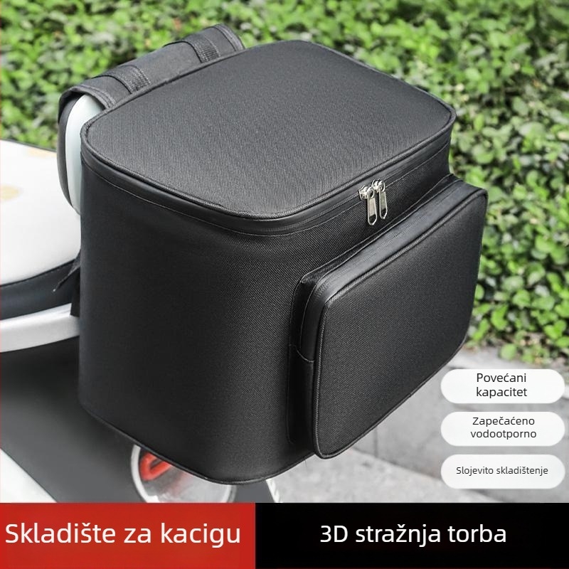 Torba za stražnji naslon električnog motocikla, velika kapaciteta, Oxford cloth, model CBJWB999