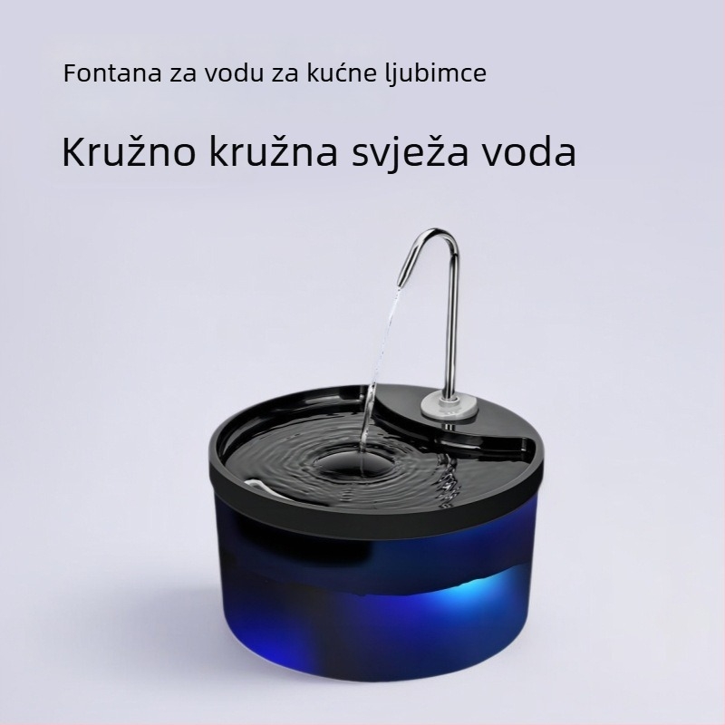 Posuda za vodu za kućne ljubimce PF-01D-C – Odvojiva, Pogodno za pse i mačke, Težina 740 g