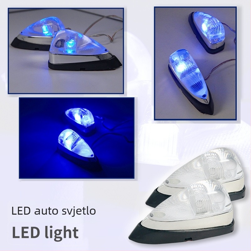 AC-198 Automobilsko LED svjetlo za krov, ABS, 12V, 0,4W