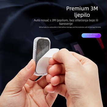 Krovno LED mini svjetlo, punjivo, bežično, s dodirnim ambijentalnim svjetlom i kutijom za pohranu, 6W, 5V, 0.2A