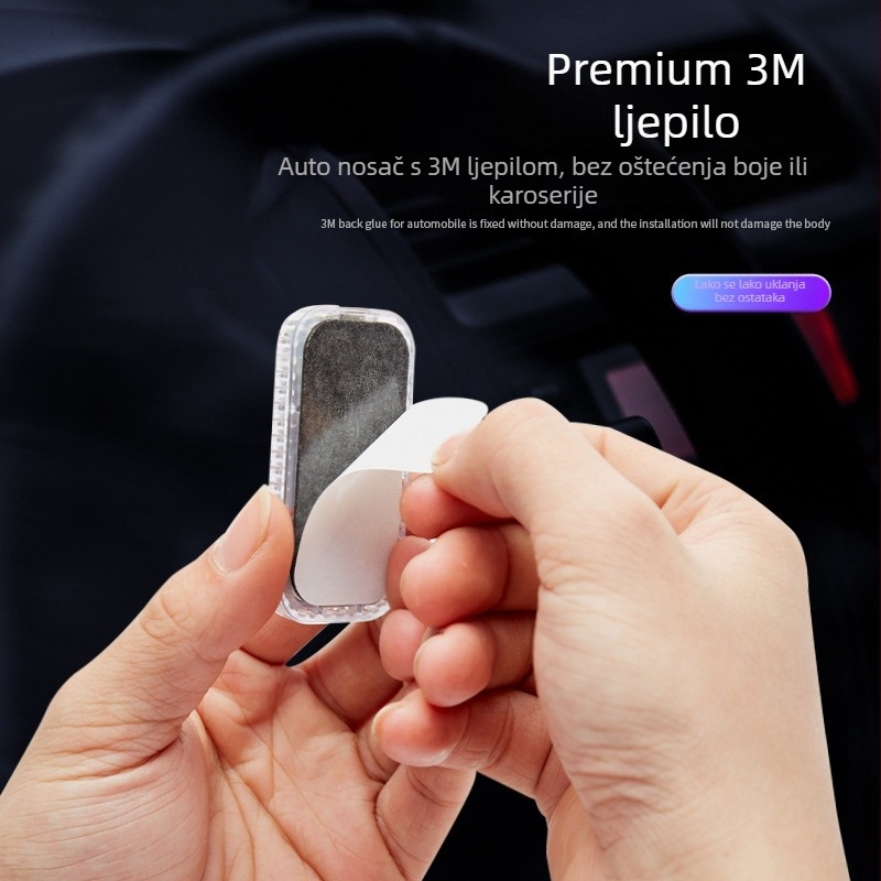 Krovno LED mini svjetlo, punjivo, bežično, s dodirnim ambijentalnim svjetlom i kutijom za pohranu, 6W, 5V, 0.2A