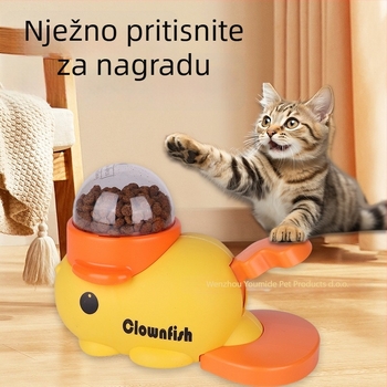 Automatski poslužitelj za kućne ljubimce – interaktivno hranjenje, materijal PP, set 30 komada, pogodno za mačke