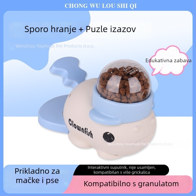 Automatski poslužitelj za kućne ljubimce – interaktivno hranjenje, materijal PP, set 30 komada, pogodno za mačke