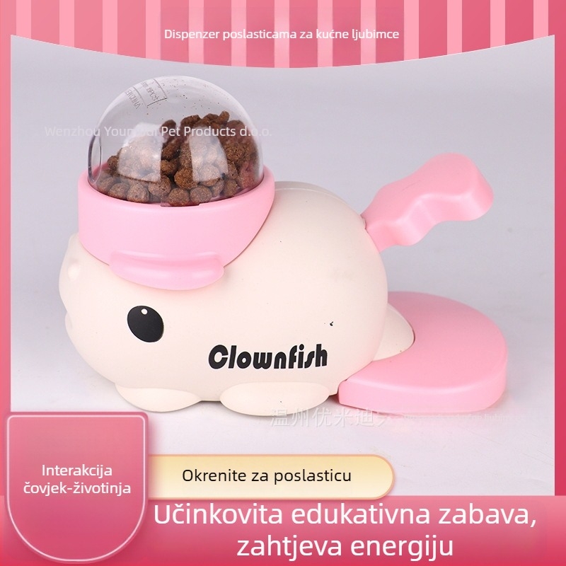 Automatski poslužitelj za kućne ljubimce – interaktivno hranjenje, materijal PP, set 30 komada, pogodno za mačke