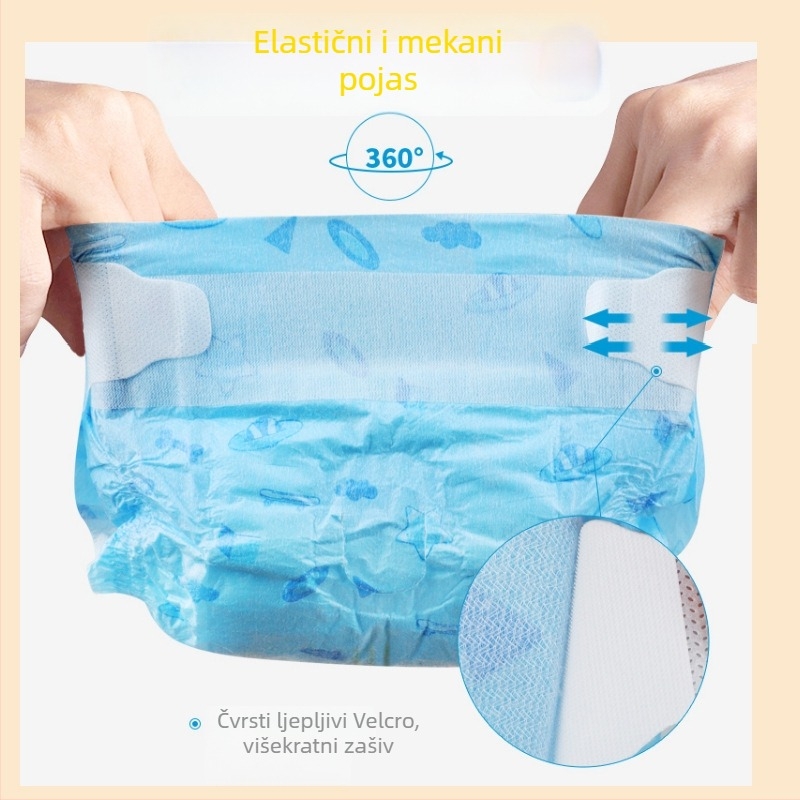 Pelenke za pse | Netkana tkanina + PE folija | Crtani stil | Brend KIMHOME | 10 komada