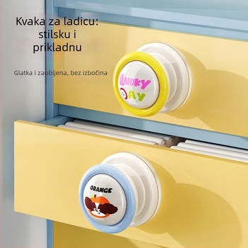 Cookie ručica za vrata s vakuumom za staklo - guranje-povlačenje, ABS, ubrizgavanje, kućna upotreba