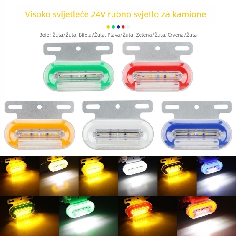 Kamionske bočne svjetiljke, ABS+LED, 24V, Model TRUCK034, Kevanly