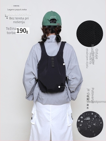 Lagani vanjski ruksak, unisex, 20–35 L, 9-inčni prijenosno računalo, zračni jastuk remen, prozračan