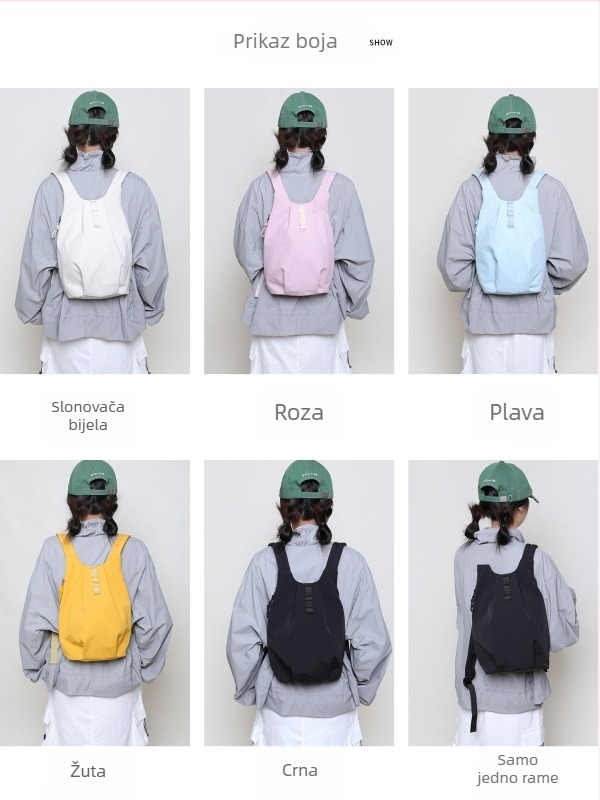 Lagani vanjski ruksak, unisex, 20–35 L, 9-inčni prijenosno računalo, zračni jastuk remen, prozračan