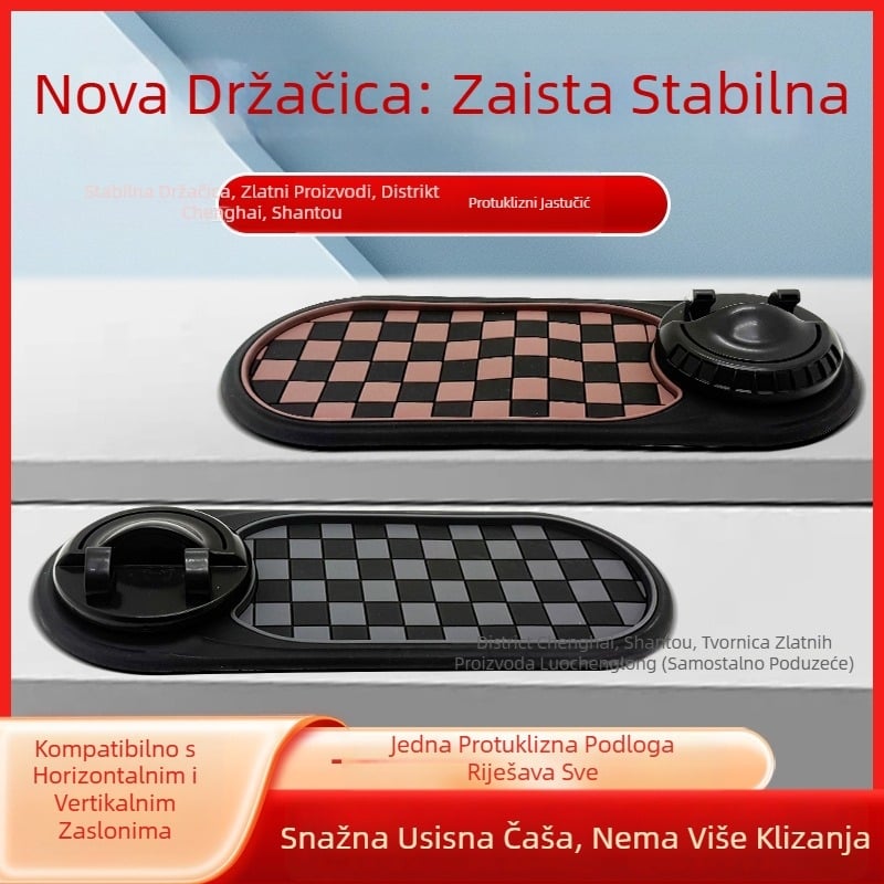 Držač za telefon u automobilu s protukliznom podlogom — PVC, model K88, prilagodba dostupna, izvoz preko granica dostupan