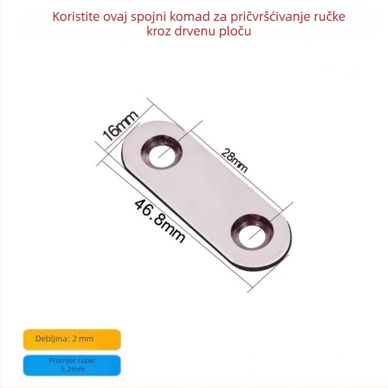 Sakrivena ručka za ormar i ladicu, okrugli tatami stil, Sowegu 6880, moderni minimalistički stil, katalpa legura