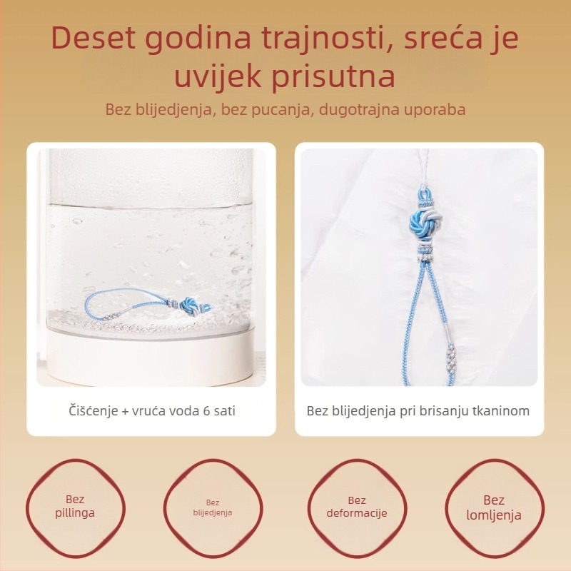 Ručni tkani mandala lanac za mobitel s motivom biljaka i cvijeća — Materijal: konac; Tehnika: ručno pletenje; Podrijetlo: Lianyungang; Originalni dizajn