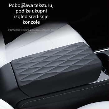 Poklopac središnje konzole za Tesla Model 3/Y – plastični zaštitni interijerski dodatak, šifra proizvoda Al1024466882